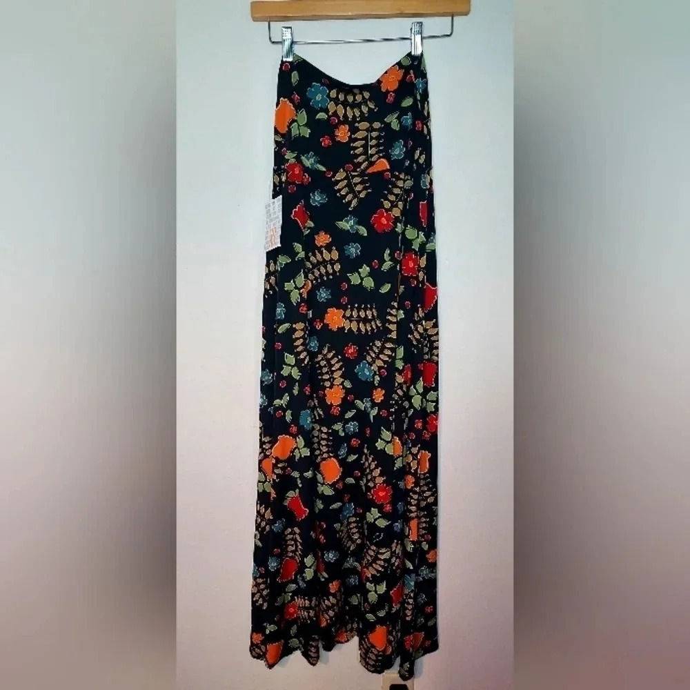 Lularoe Women's Floral Maxi Skirt Size XS NWT